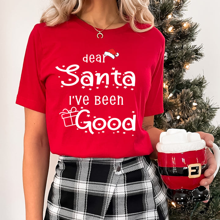 Dear Santa I've Been Good - Bella canvas