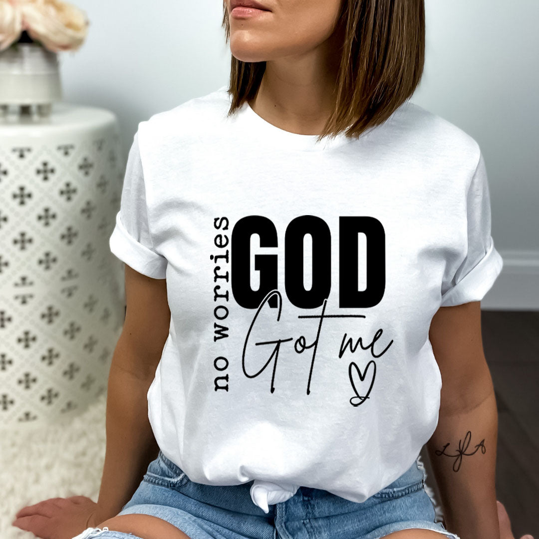 No Worries God Got Me - Bella Canvas