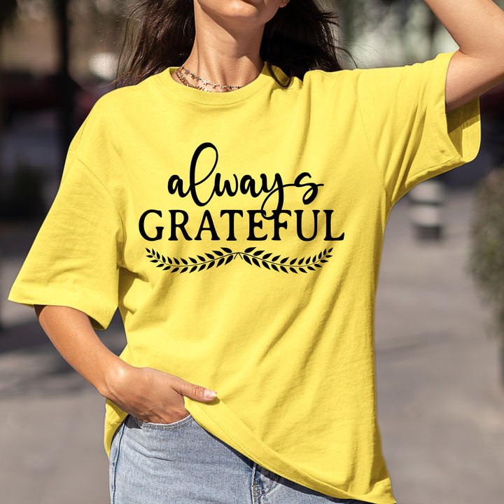 Always Grateful - Bella Canvas