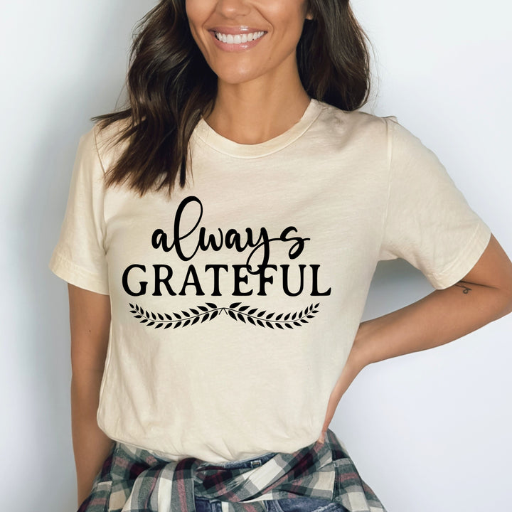 Always Grateful - Bella Canvas