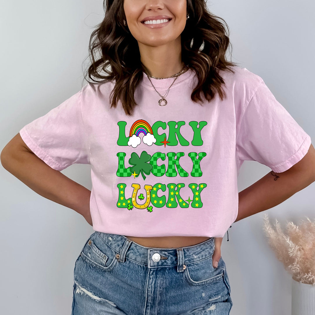 Lucky St Patrick Shirt - Bella canvas