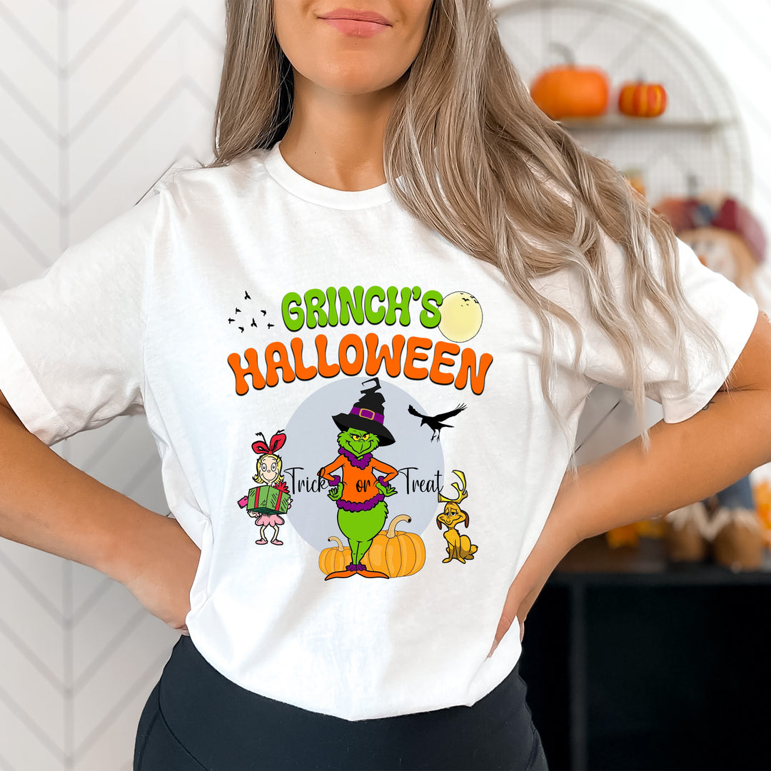 Grinch's Halloween - Bella canvas