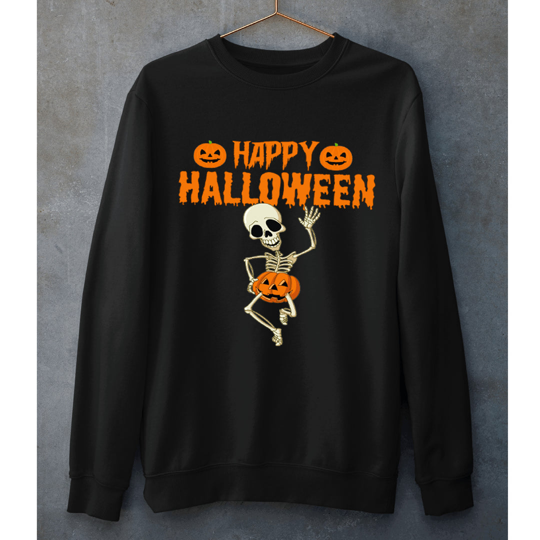 "Happy Halloween Dancing Skeleton "