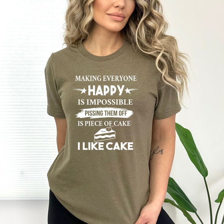I Like Cake - Bella canvas