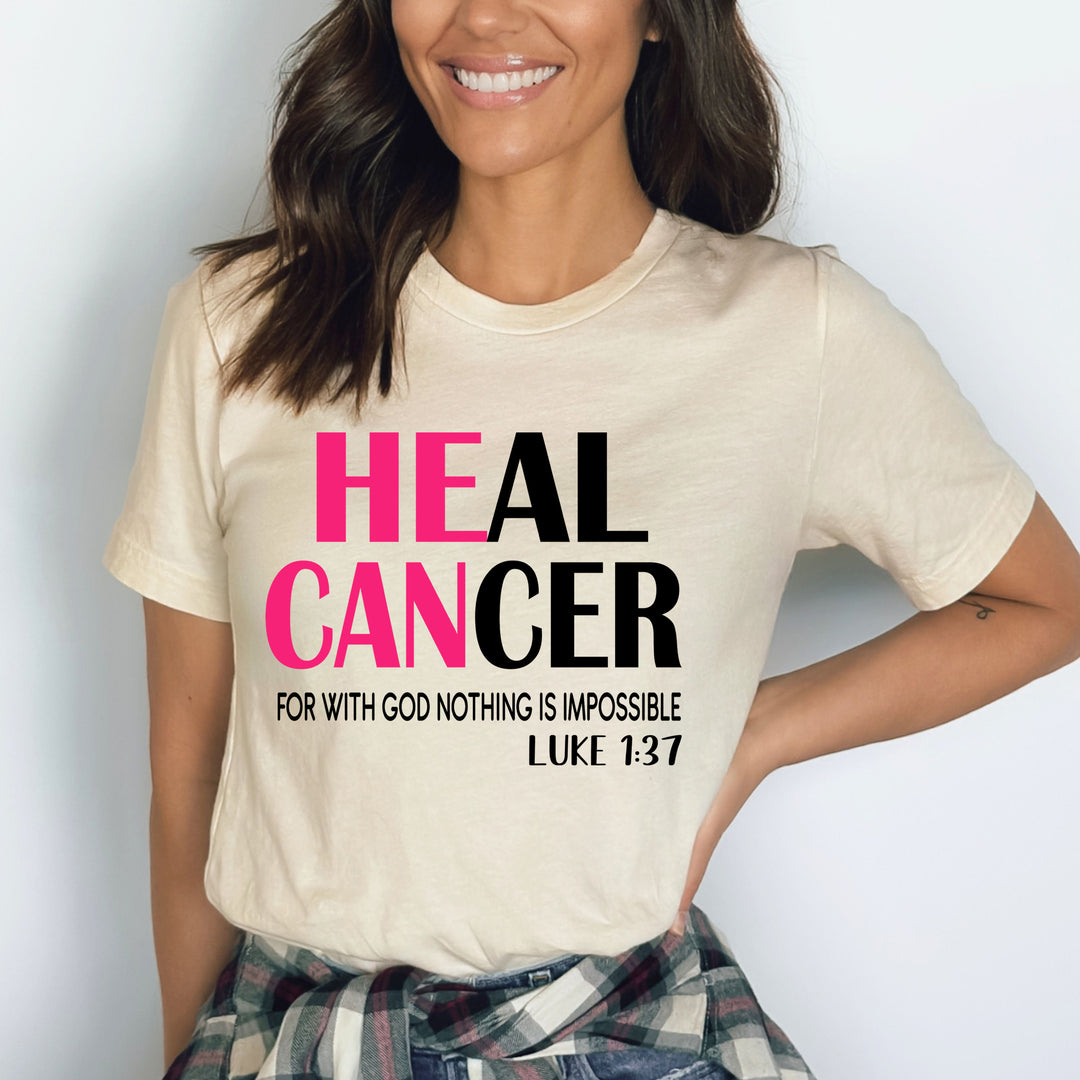 Heal Cancer - Bella Canvas