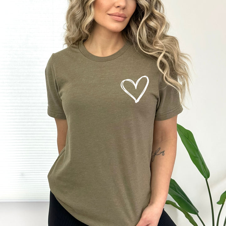 Love Heart - Bella Canvas T-Shirt