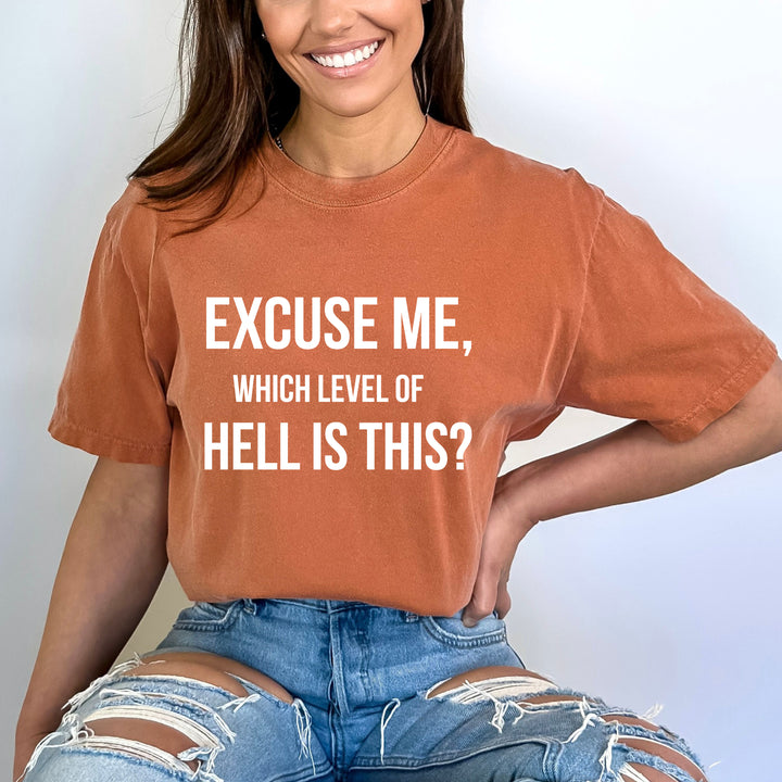 Which Level Of Hell Is This - Bella canvas