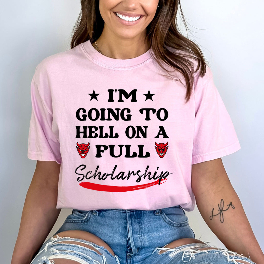 I'm Going To Hell  - Bella canvas