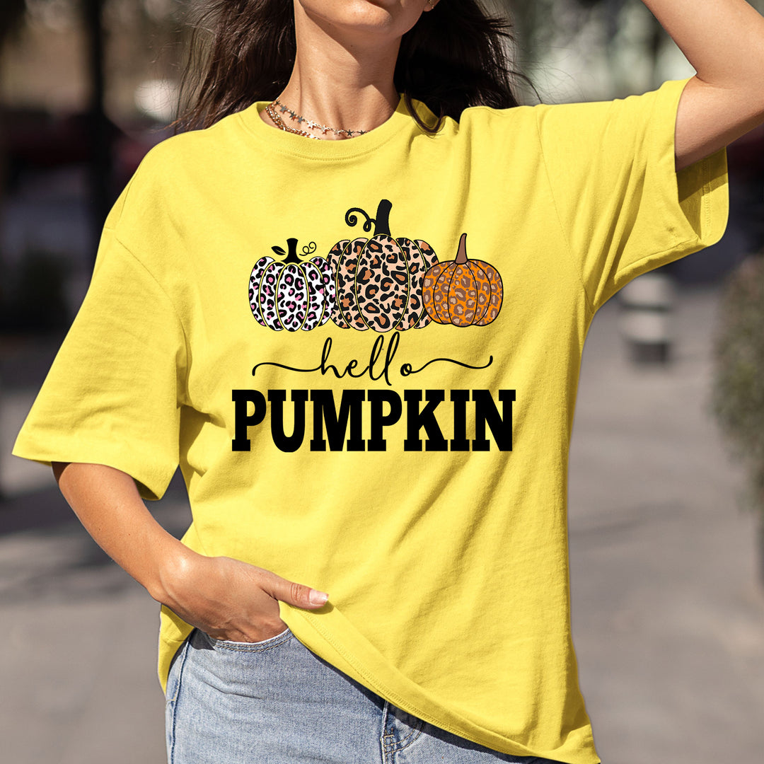 Hello Pumpkin - Bella Canvas