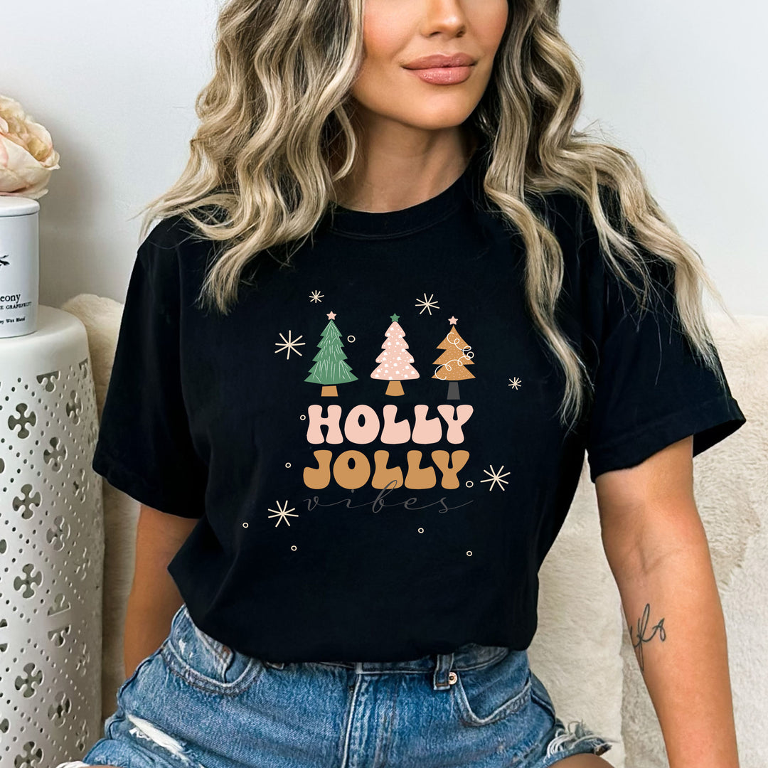 Holly Jolly Vibes- Bella canvas