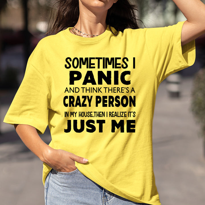 Sometimes I Panic  - Bella Canvas