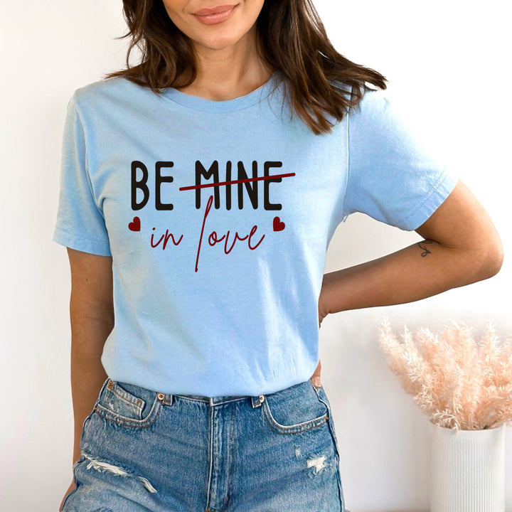 Be Mine In Love - Bella canvas