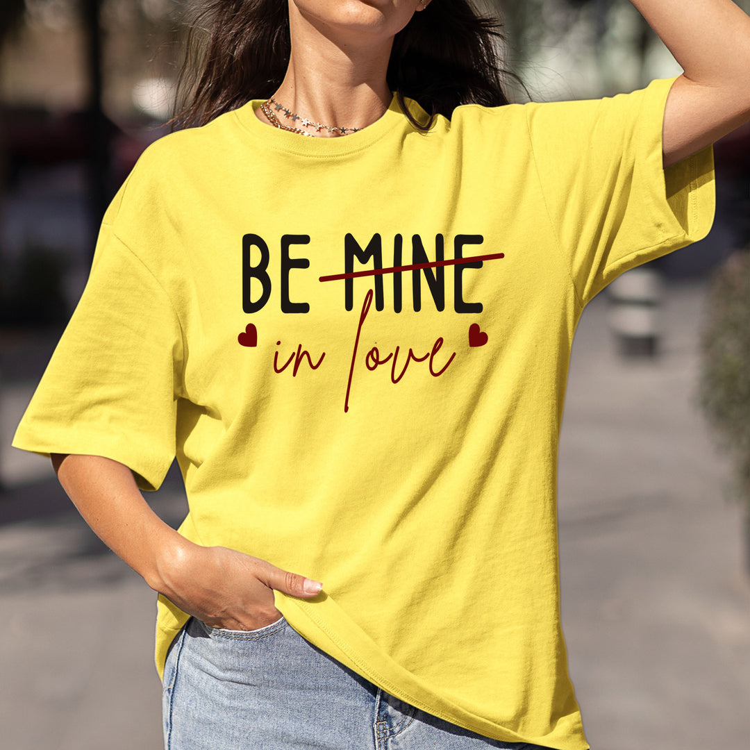 Be Mine In Love - Bella canvas