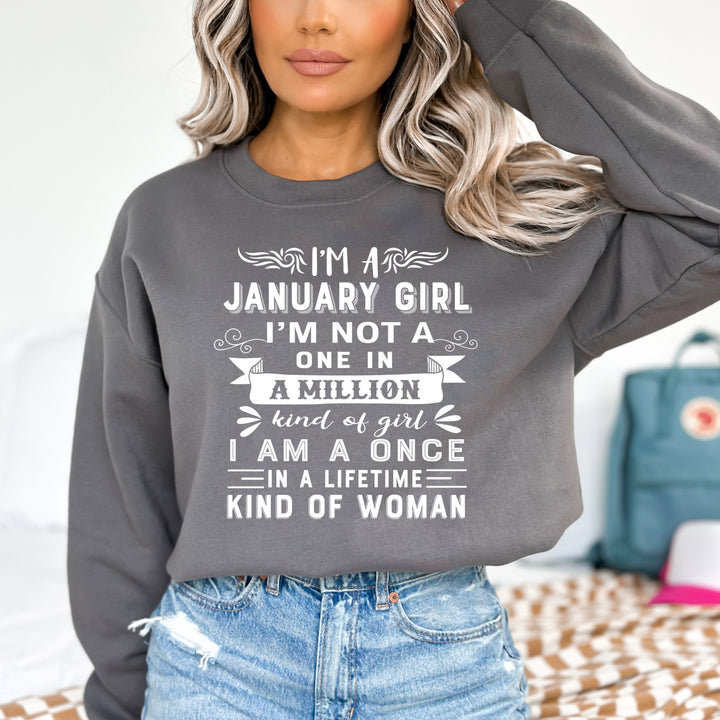 I'm January Girl ( Once In A Lifetime) - Sweatshirt & Hoodie