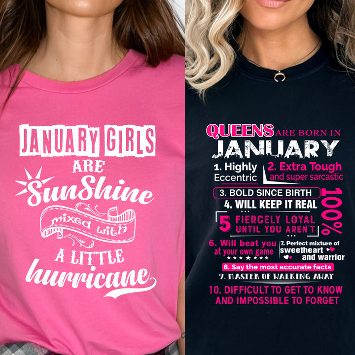 "January Combo, Pack Of Two Best Selling Designs Sunshine and 10 Reasons "