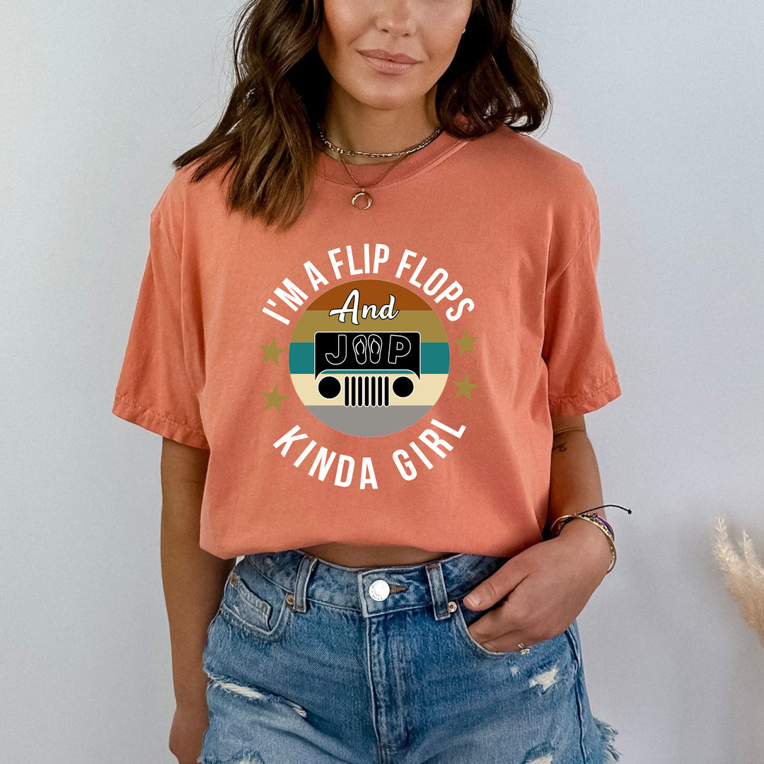 " I'm a Flip flops '' Bella Canvas T-Shirt