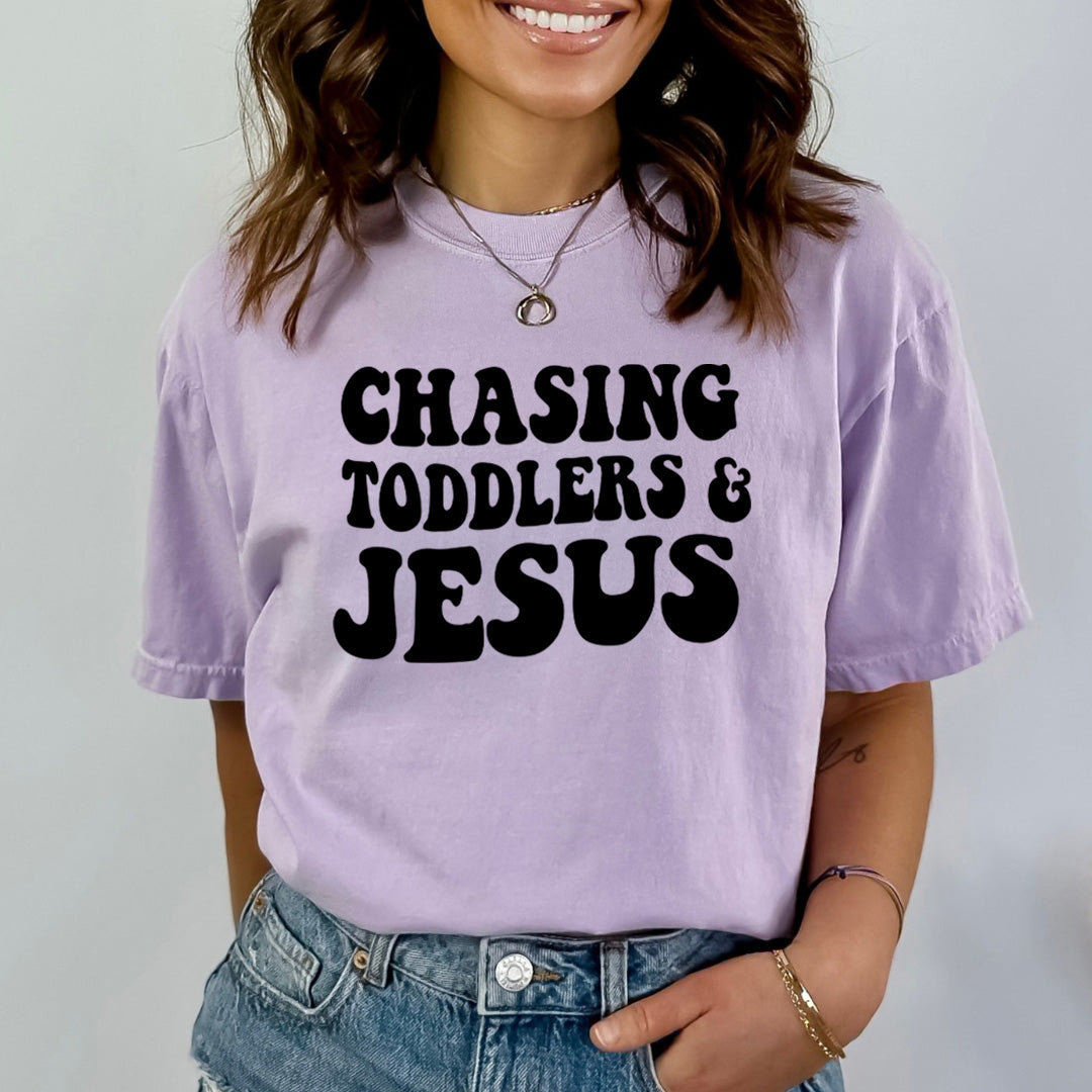 Chasing Toddlers & Jesus - Bella Canvas