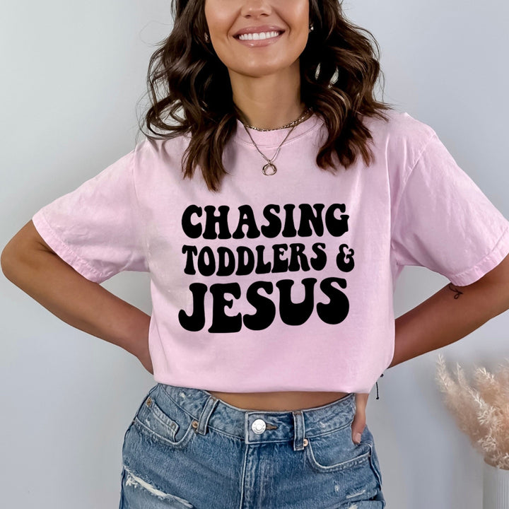 Chasing Toddlers & Jesus - Bella Canvas