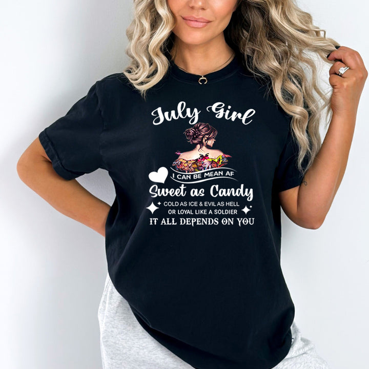 July Girl Sweet As Candy - Bella Canvas