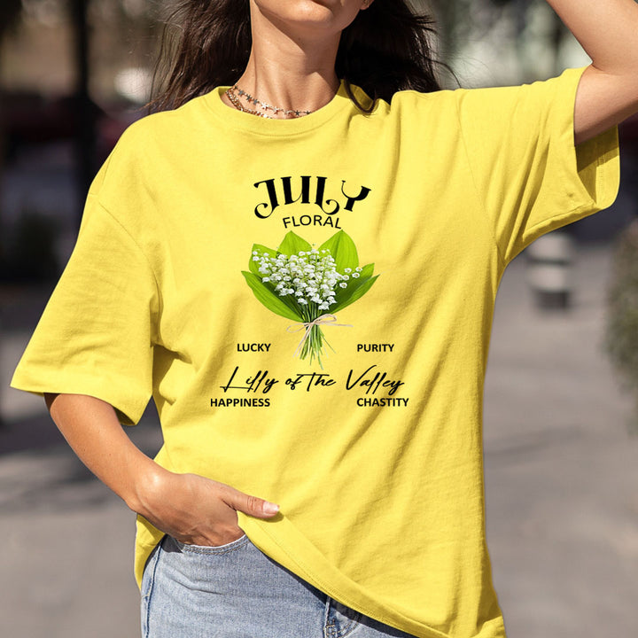 Lilly Of The Valley (July) - Bella Canvas