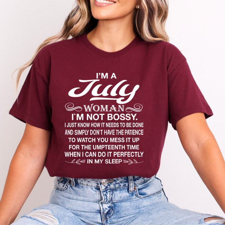 July Girl (I Can Do It Perfectly) - Bella Canvas