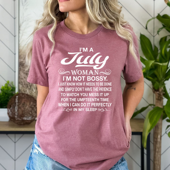 July Girl (I Can Do It Perfectly) - Bella Canvas
