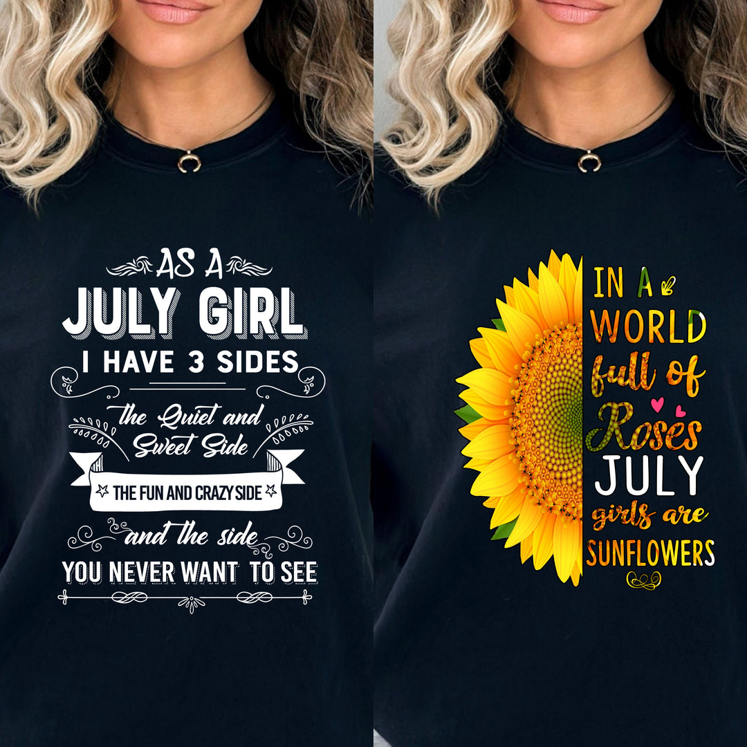 "July  Combo (Sunflower And 3 Sides)" 2 Combo Pack(Flat Shipping)
