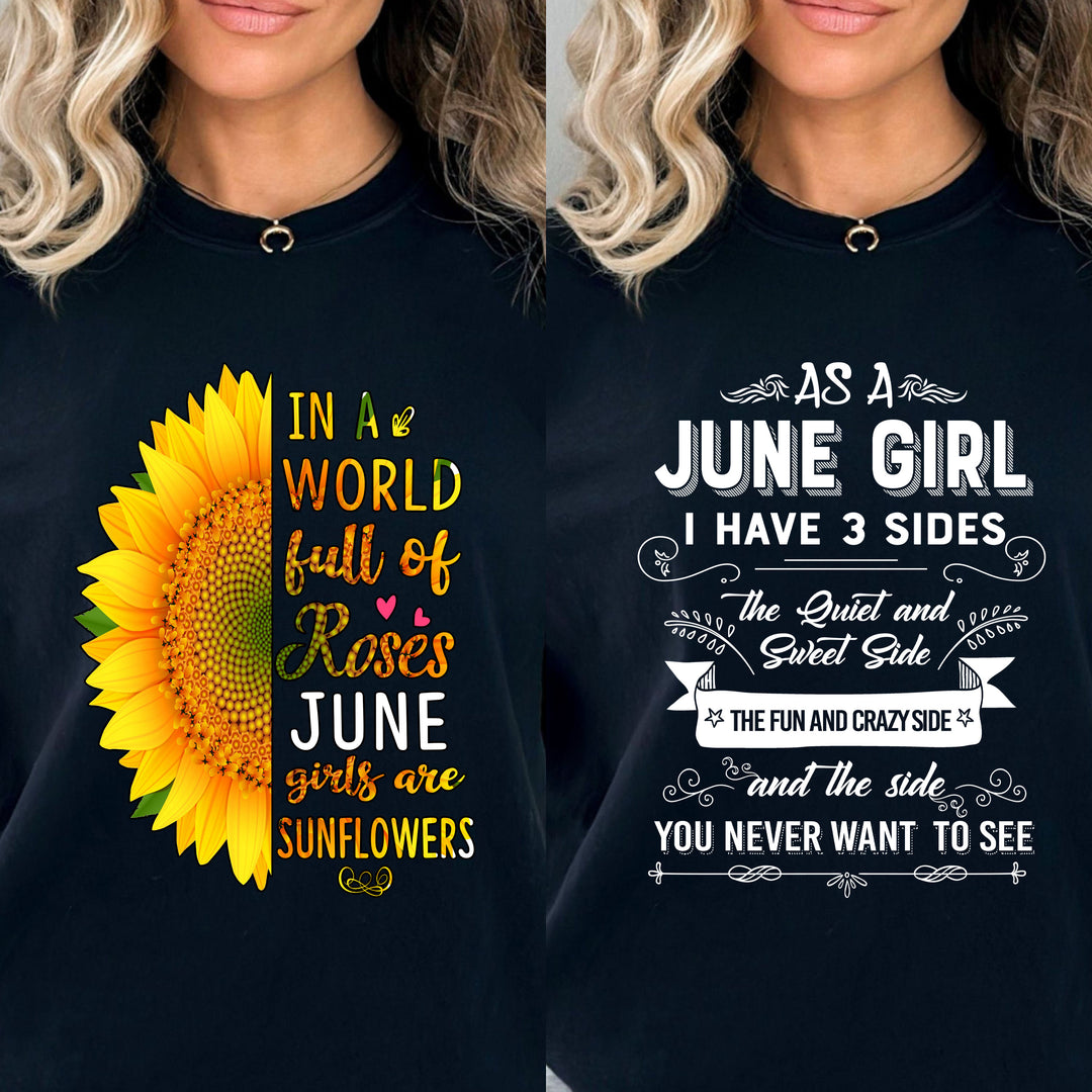 "June Combo (Sunflower And 3 Sides)" 2 Combo Pack(Flat Shipping)