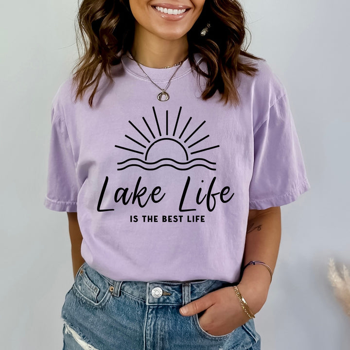 Lake Life Is The Best Life-Bella Canvas Shirt