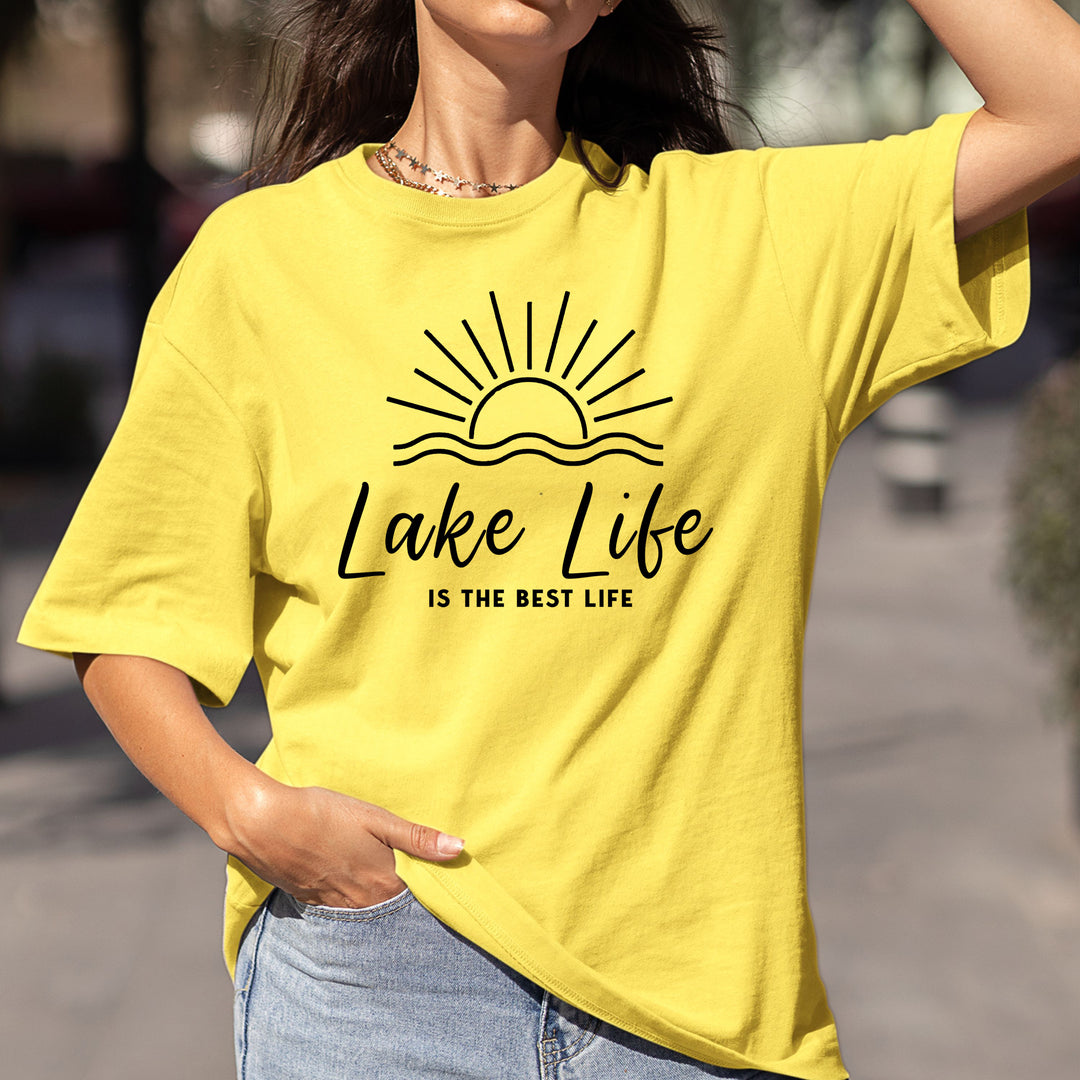 Lake Life Is The Best Life-Bella Canvas Shirt