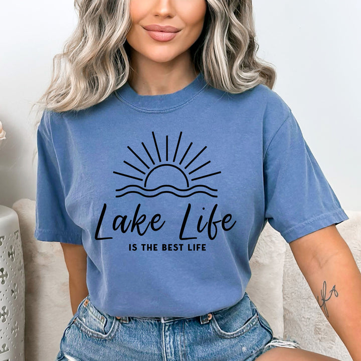 Lake Life Is The Best Life-Bella Canvas Shirt