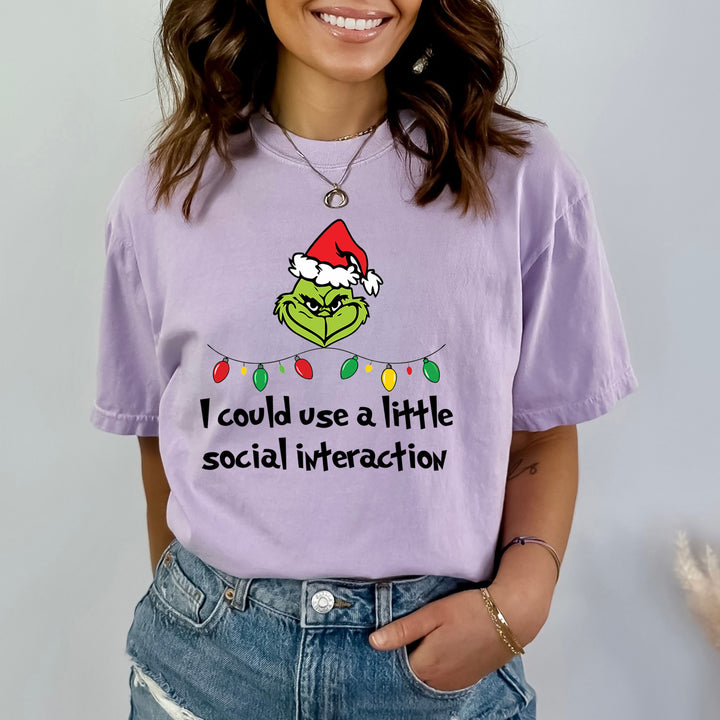 I Could Use A Little Social Interaction - Bella canvas