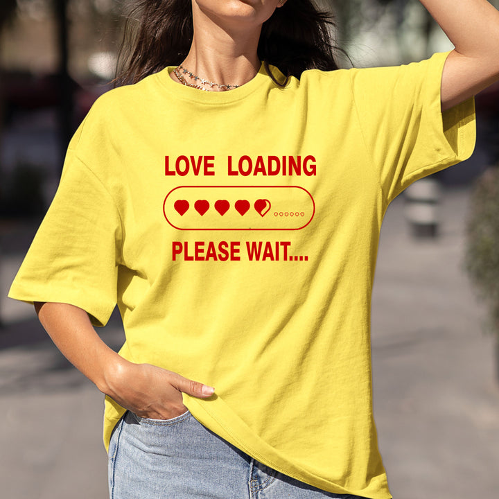 Love Loading Please Wait - Bella canvas