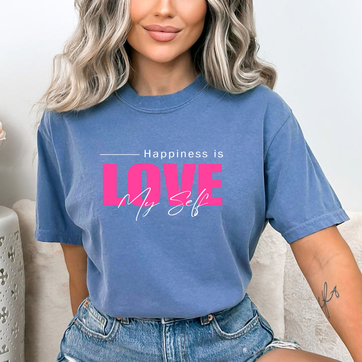 Happiness Is Love My Self  - Bella Canvas