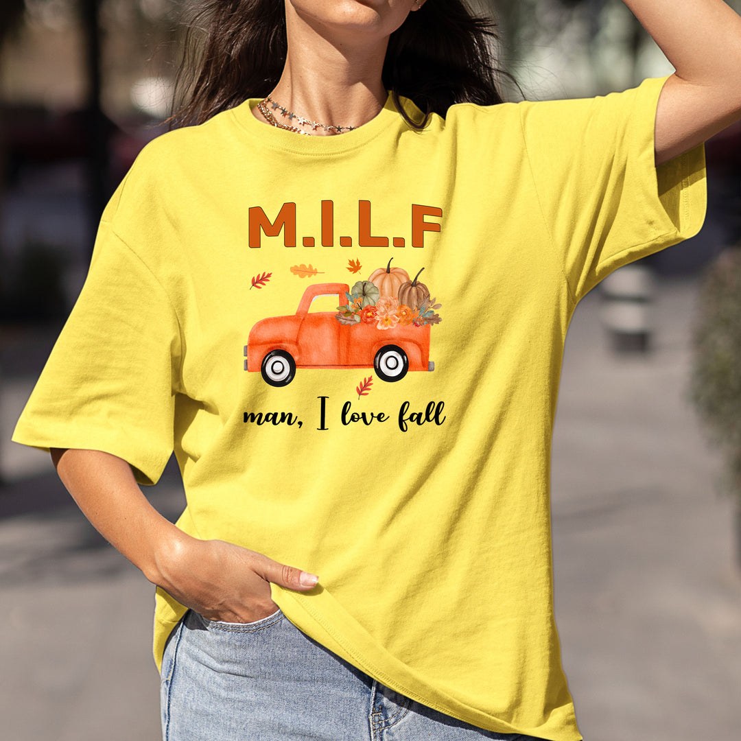 Milf Man I Love Fall - Bella canvas