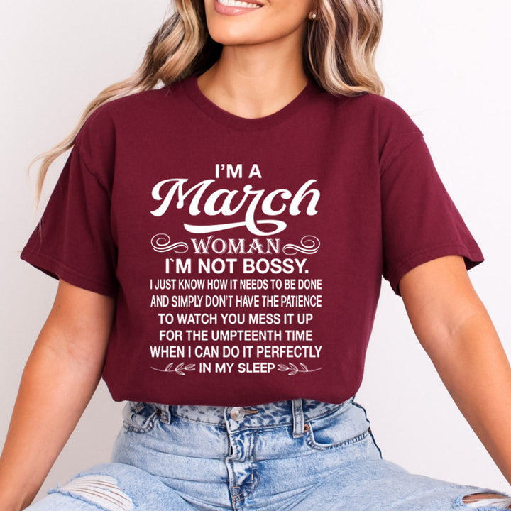March Girl (I Can Do It Perfectly) - Bella Canvas