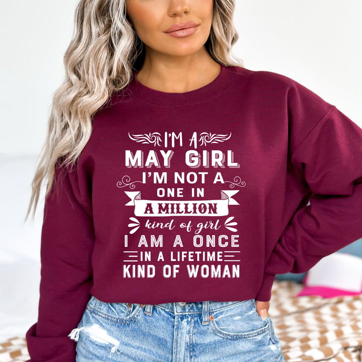 I'm May Girl ( Once In A Lifetime) - Sweatshirt & Hoodie