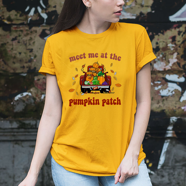 Meet Me At The Pumpkin Patch - Unisex T Shirt