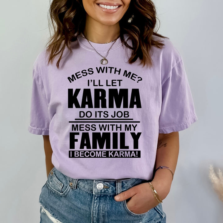 Let's Karma Do It's Job - Bella canvas