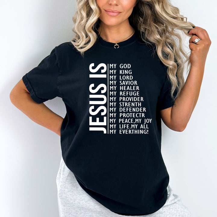 Jesus Is My God -BELLA CANVAS SHIRT