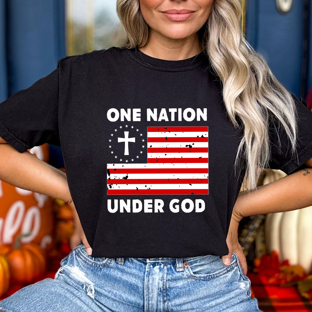 One Nation Under God - Bella canvas