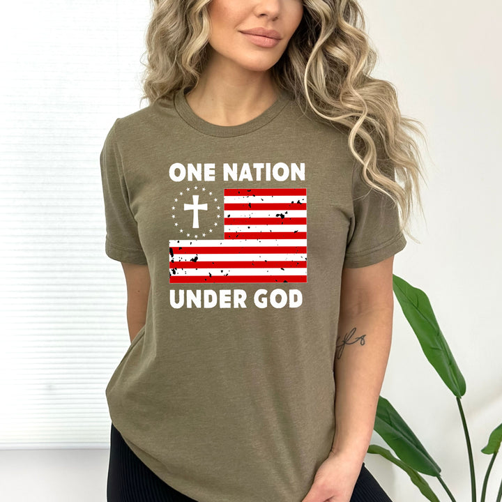 One Nation Under God - Bella canvas