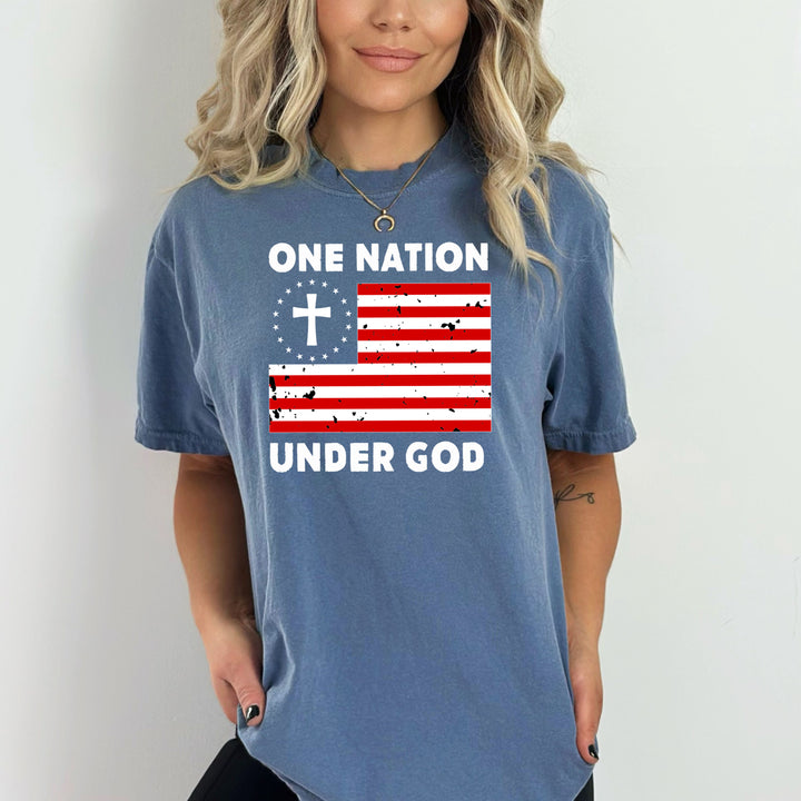 One Nation Under God - Bella canvas