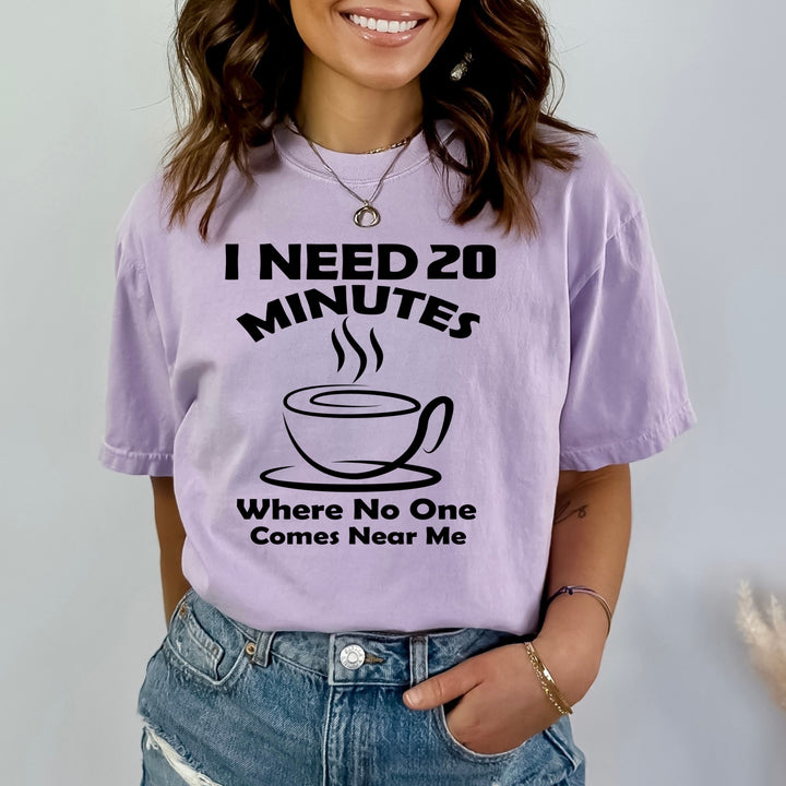 I Need 20 Minutes - Bella canvas