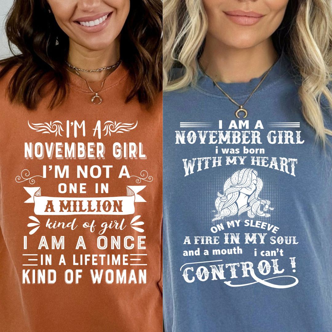 November Combo (Once In Lifetime And Fire In My Soul)