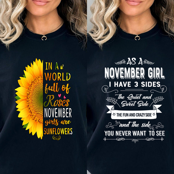 "November Combo (Sunflower And 3 Sides)" 2 Combo Pack(Flat Shipping)