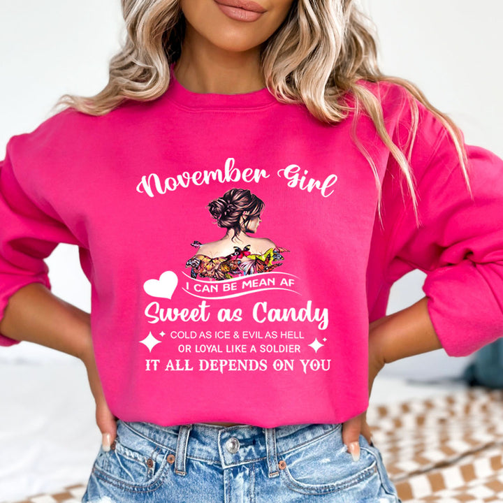 November Girl Sweet As Candy - Sweatshirt & Hoodie