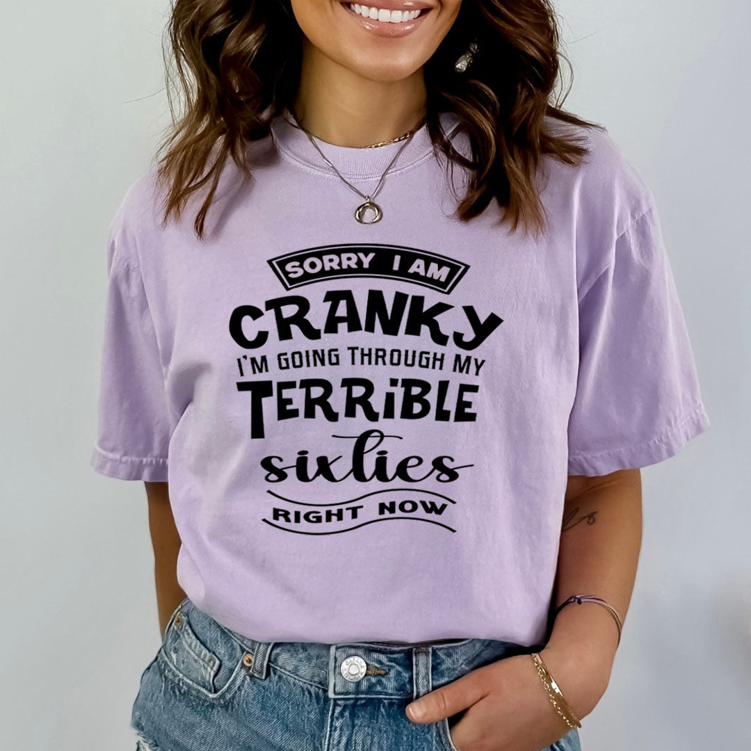 I Am Going Through My Terrible Sixties - Bella Canvas