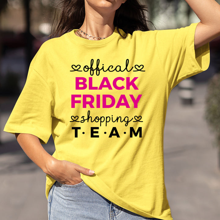 Offical Black Friday Shopping Team - Bella Canvas