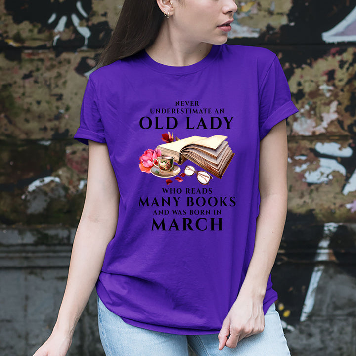 ''Book Lover Old Lady March''